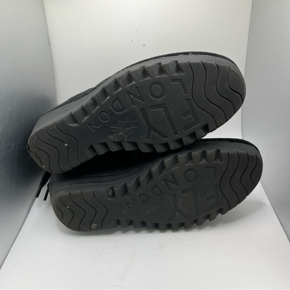 Women’s Fly London Wedge Ankle Boots Size 7 (37) - Picture 8 of 10